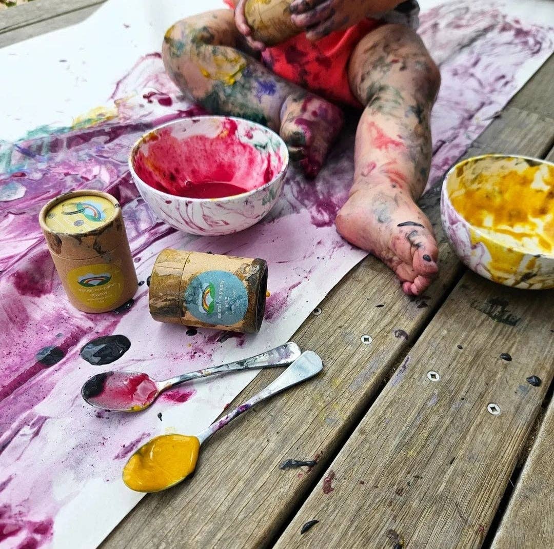 Natural Eco Paints - plastic free natural paint for kids: Eco Art and Craft