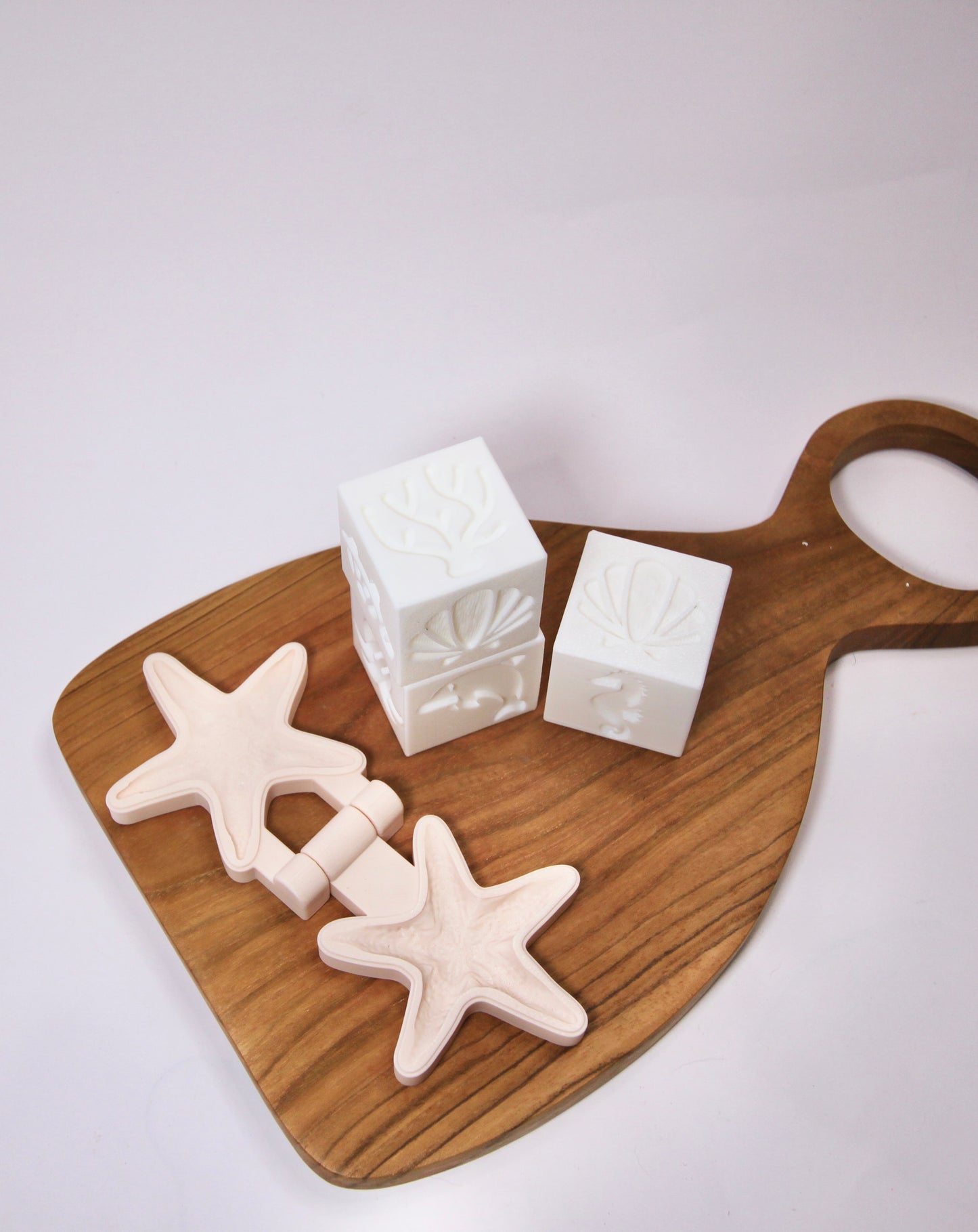 Ocean Creature Stamp Cube