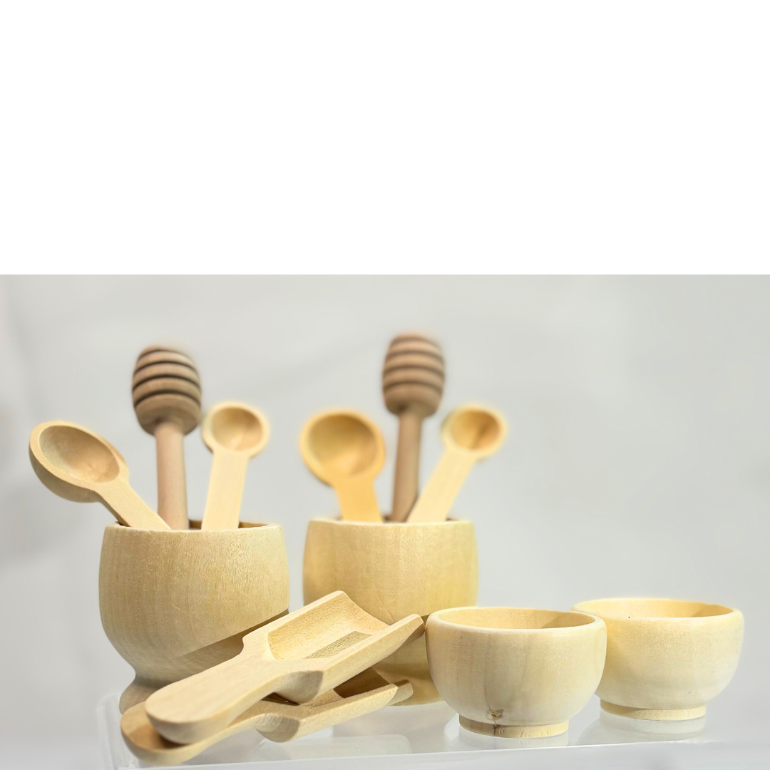 Mini Wood Sensory Tools