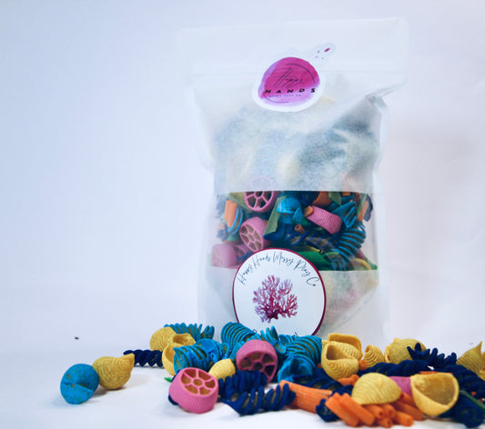 Coral Reef Pasta Sensory Base