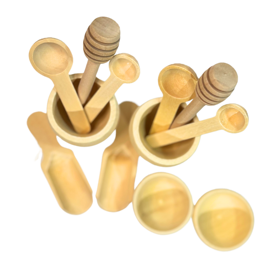 Mini Wood Sensory Tools