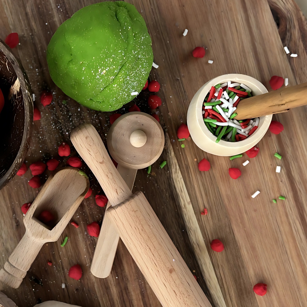 Mini Wood Sensory Tools