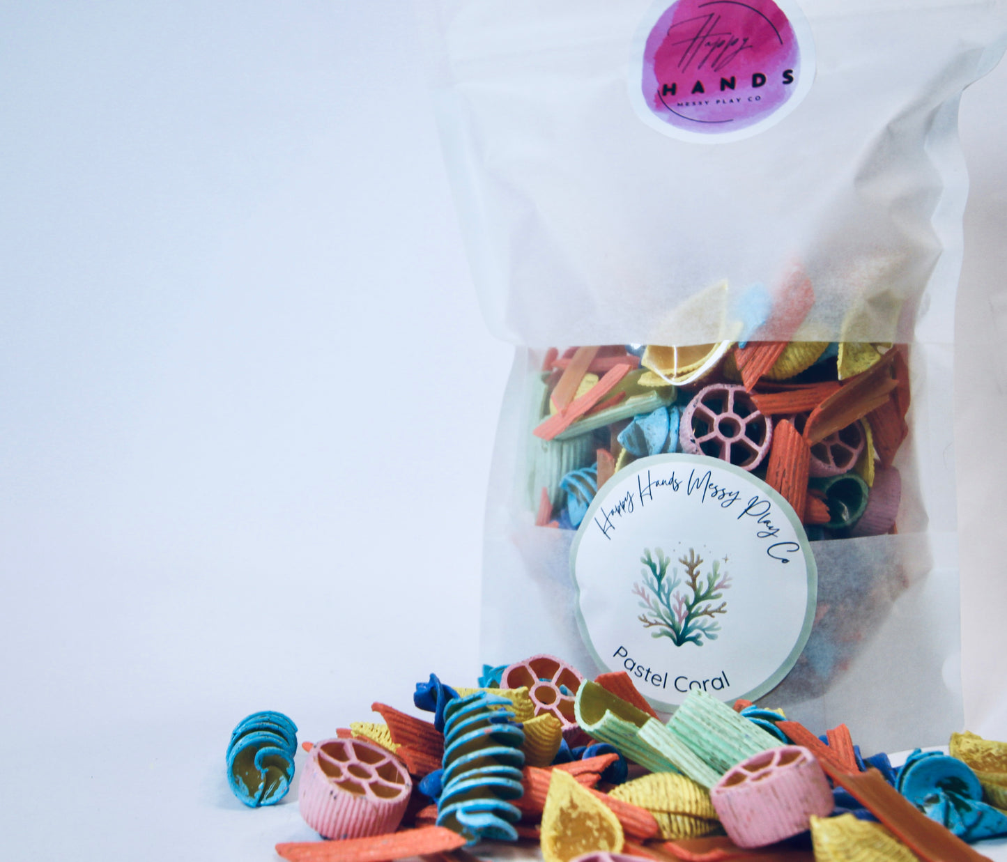 Coral Reef Pasta Sensory Base