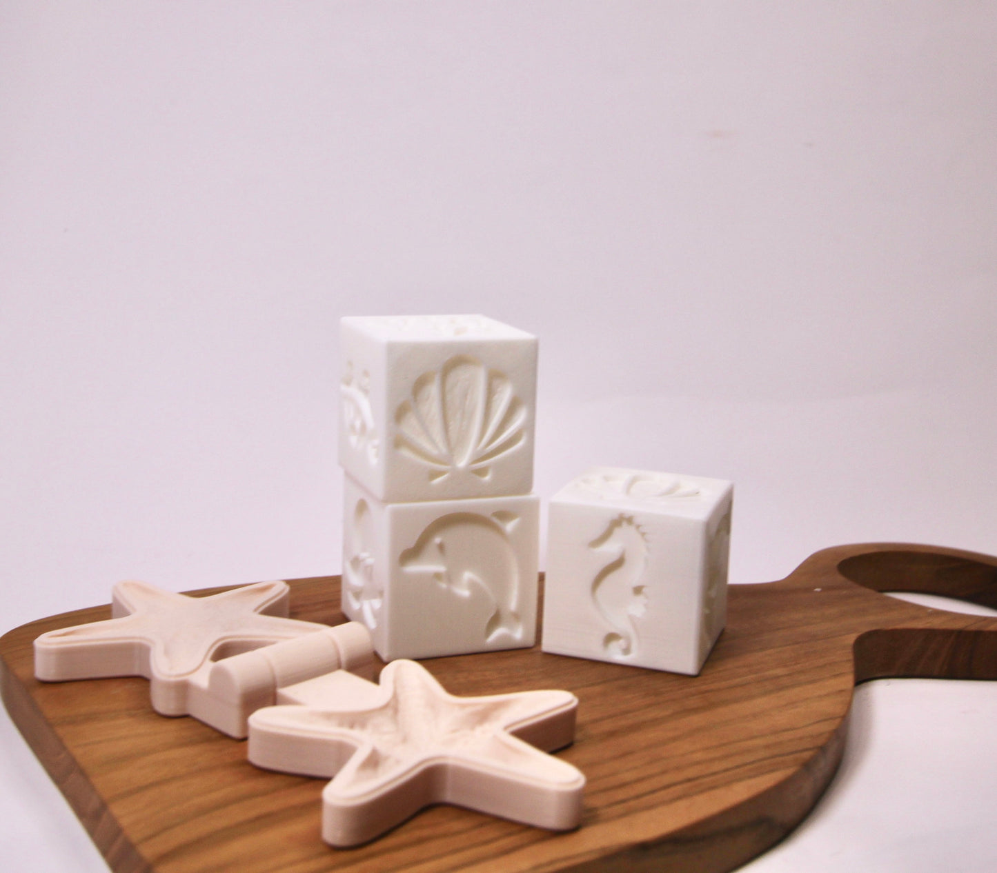 Ocean Creature Stamp Cube