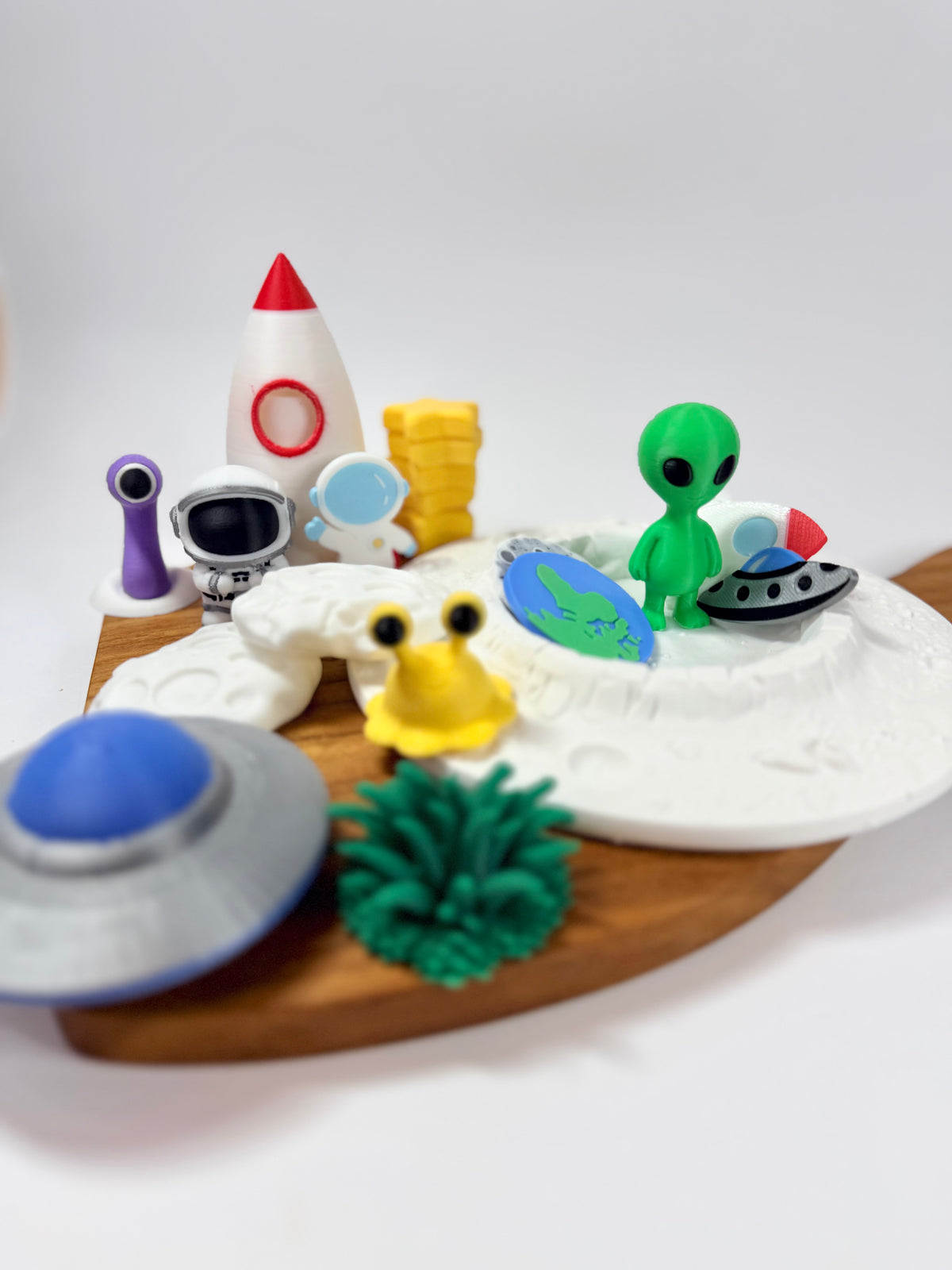 Moon Crater Small World Tray