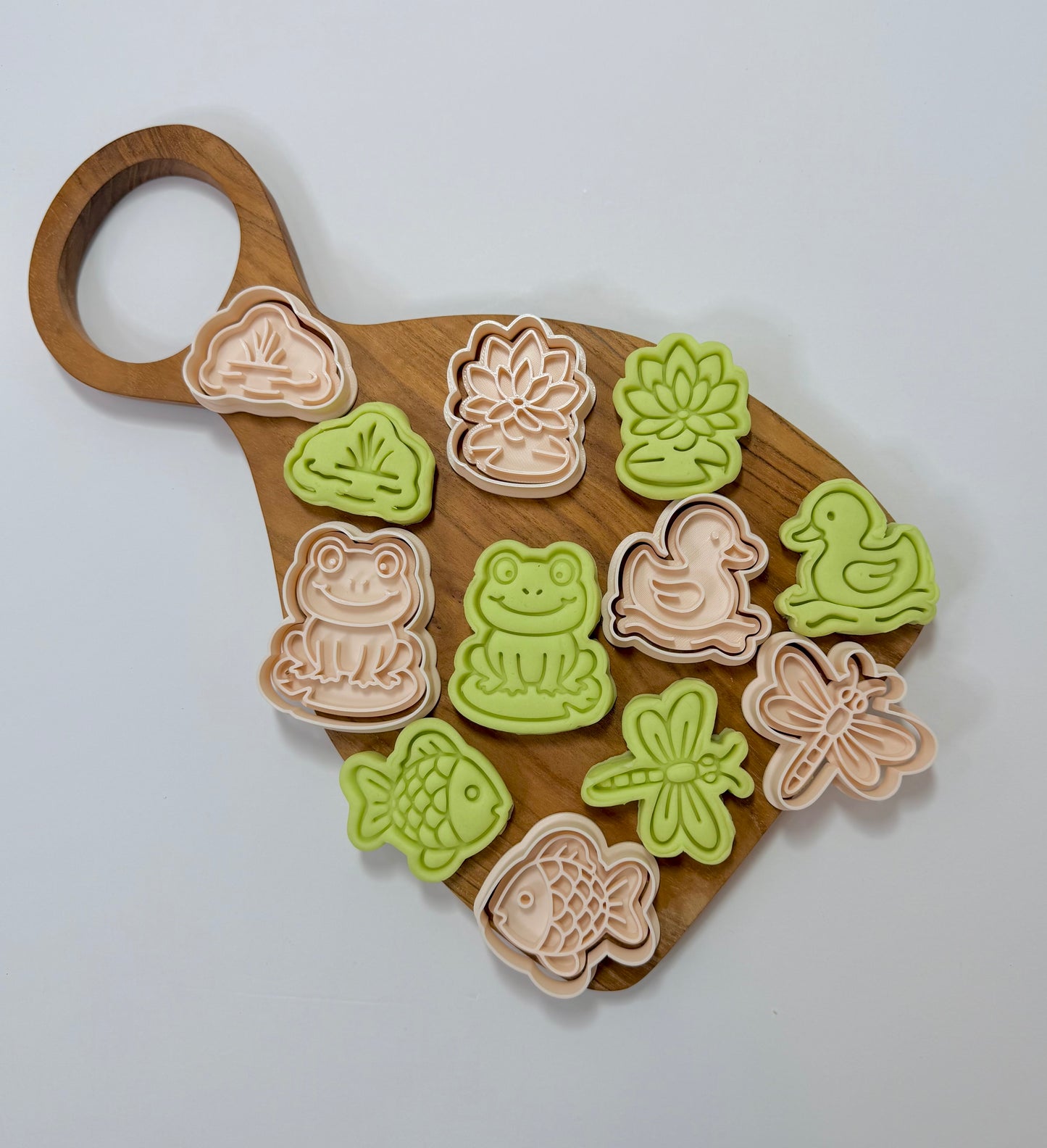 Puddle Pond Playdough Cutter Set