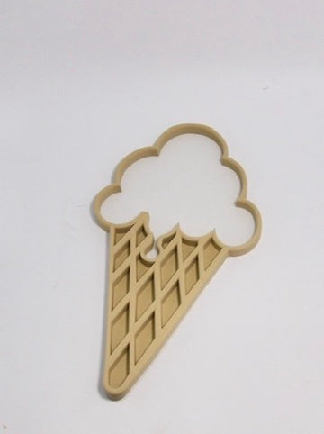 Ice Cream Cone Sensory Tray