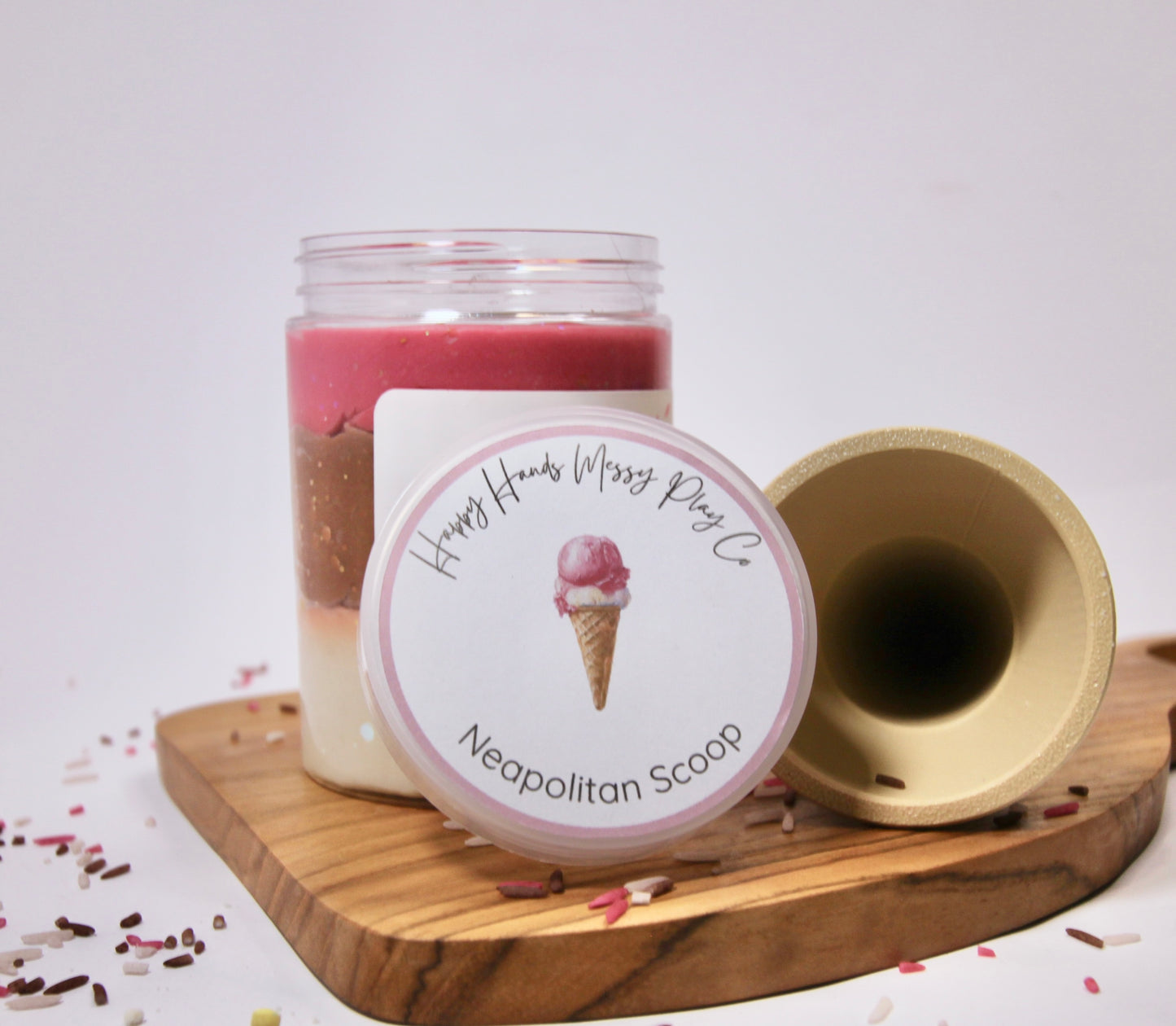 Neapolitan Scoop Dough