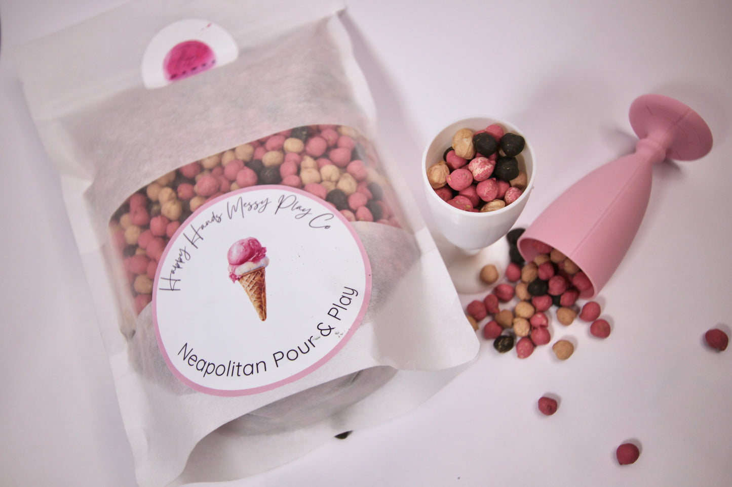 Neapolitan Pour & Play Sensory Base