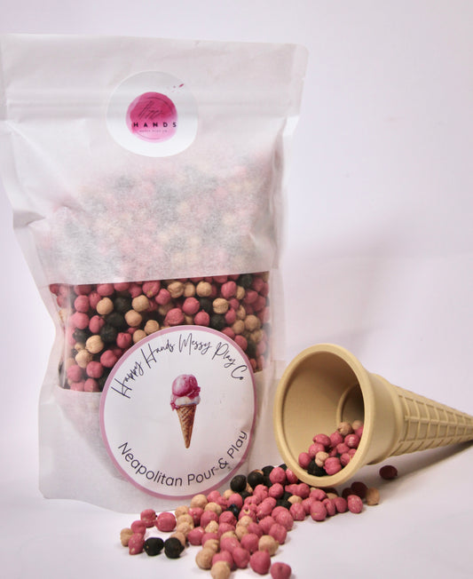 Neapolitan Pour & Play Sensory Base