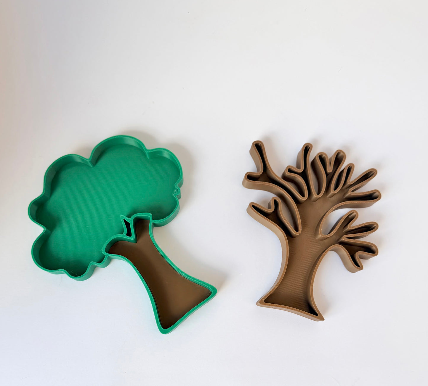 Forest Trees Tray Set (2pc)