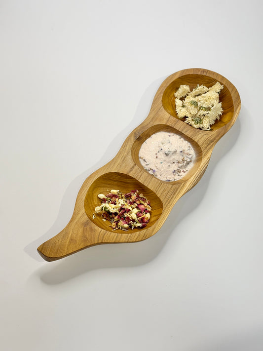 Papoose Tamarind Sorting Bowl- 3 Compartment