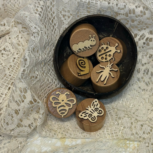 Buzzy & Flutter Garden Play Dough Stamps