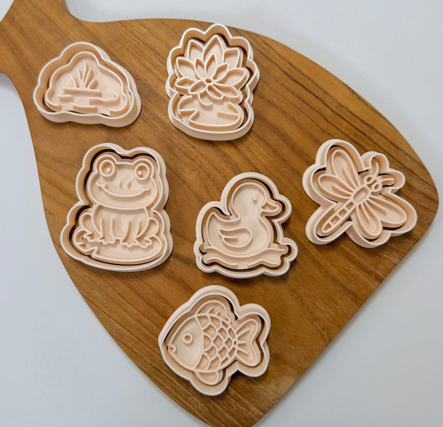 Puddle Pond Playdough Cutter Set