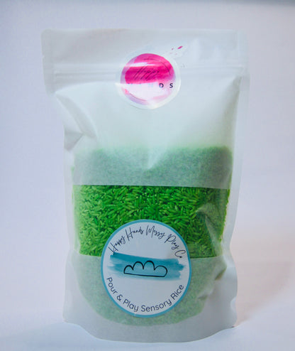 Pour & Play Sensory Rice