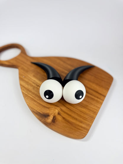 Monster Dough Eyes & Horns