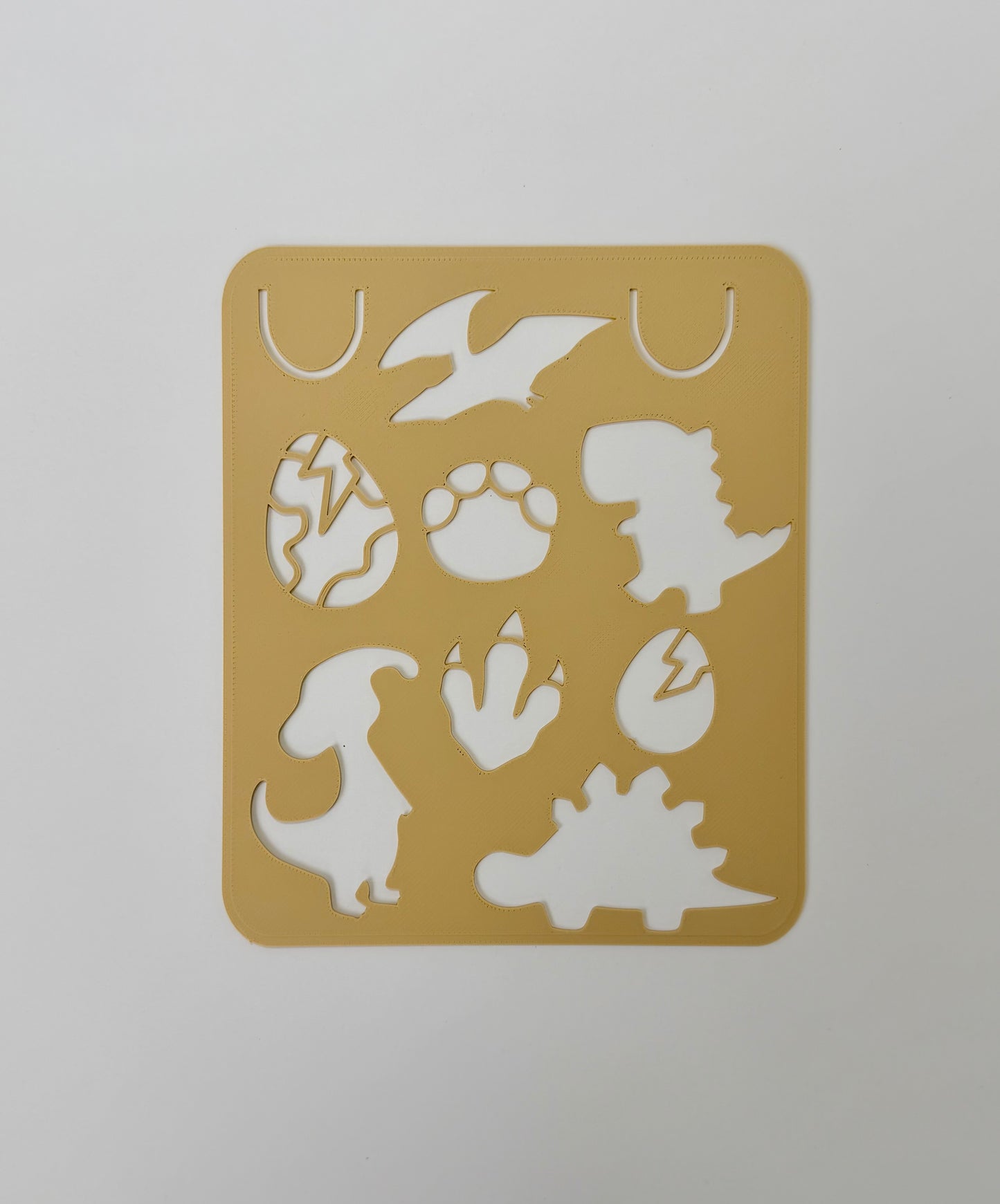 Dinosaur Trace & Create Stencil Board