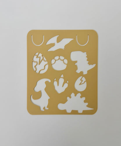 Dinosaur Trace & Create Stencil Board