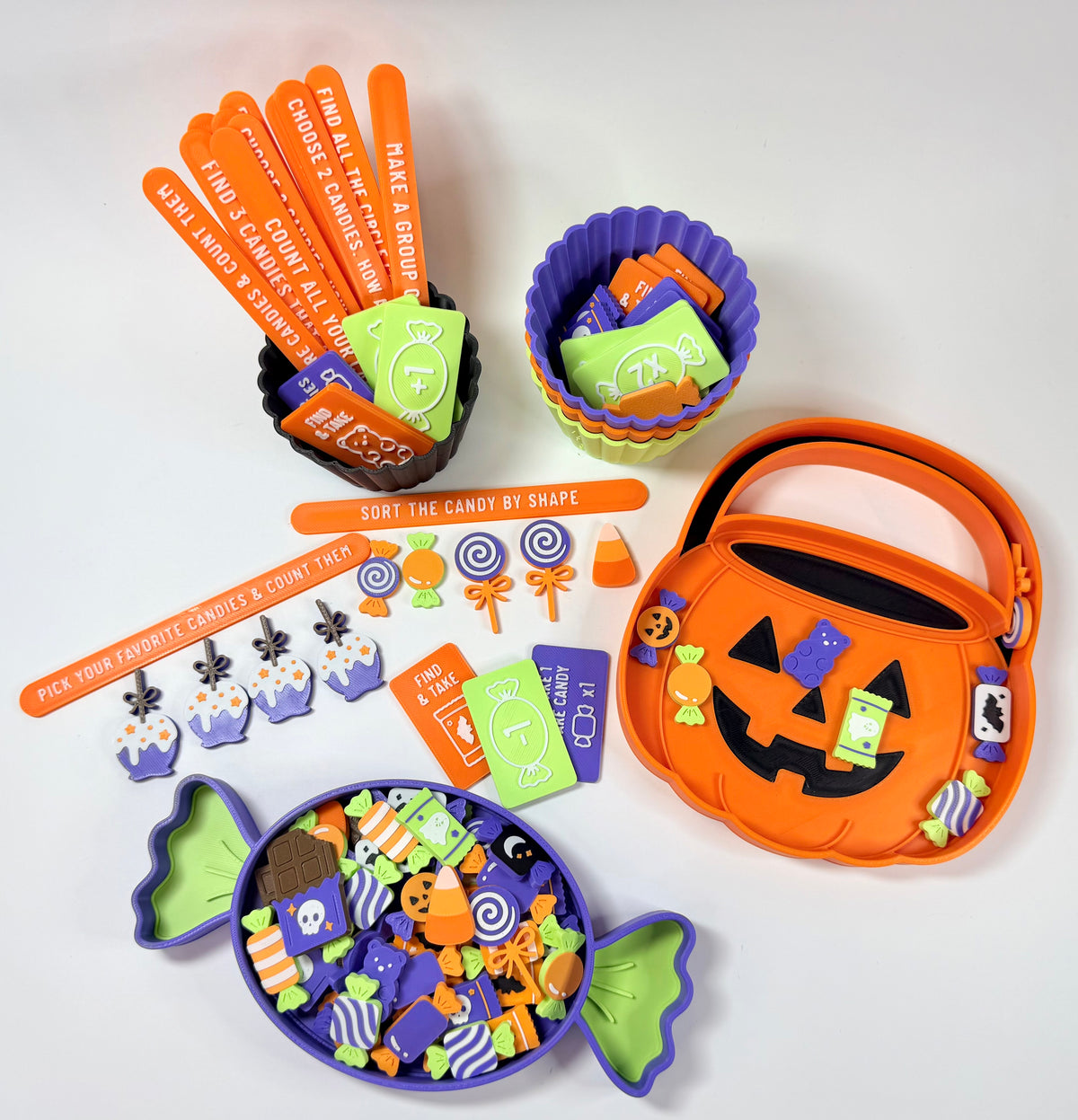 Trick-or-Treat Candy Learning Bundle