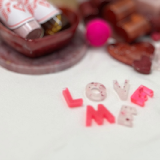 Mini Resin Letters Set
