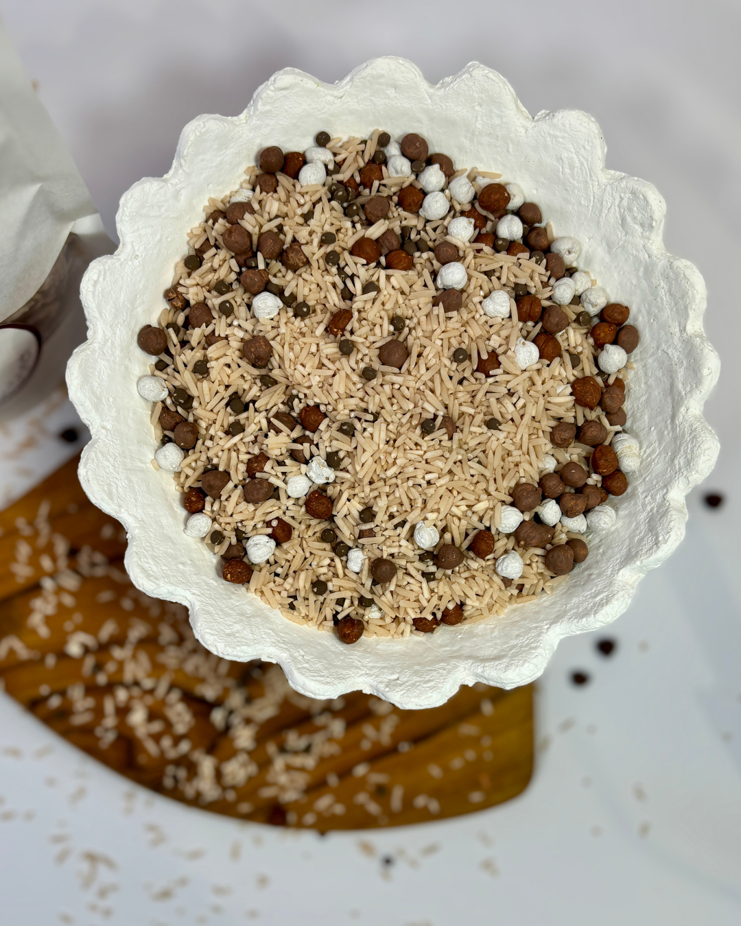 Gingerbread Button Crunch  | Christmas Sensory Base