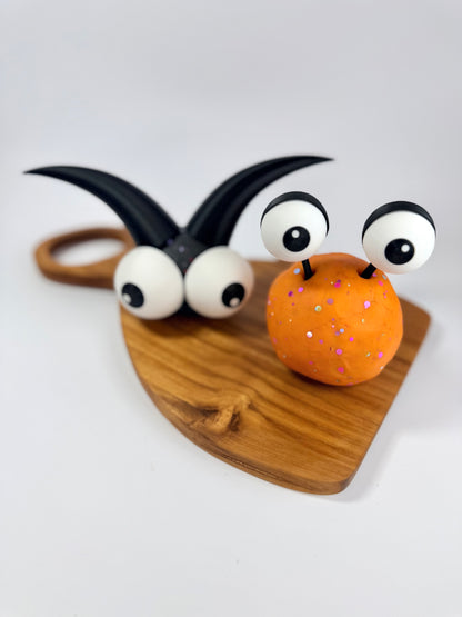 Monster Dough Eyes & Horns