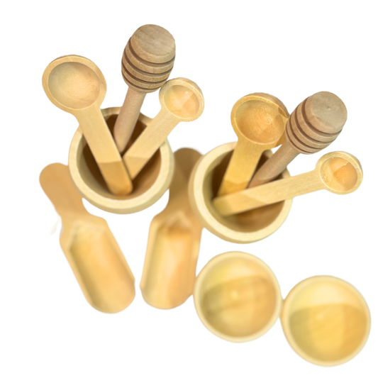 Mini Wood Sensory Tools