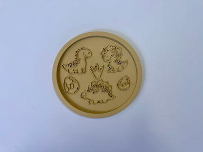 Dino Discovery Playdough Imprint Tray
