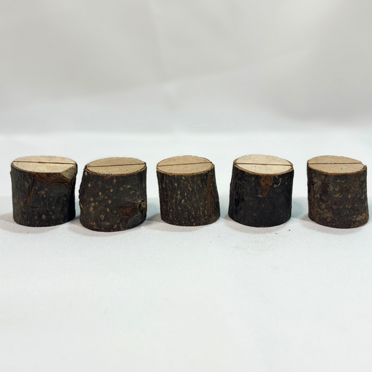 Wood Round Card Stand