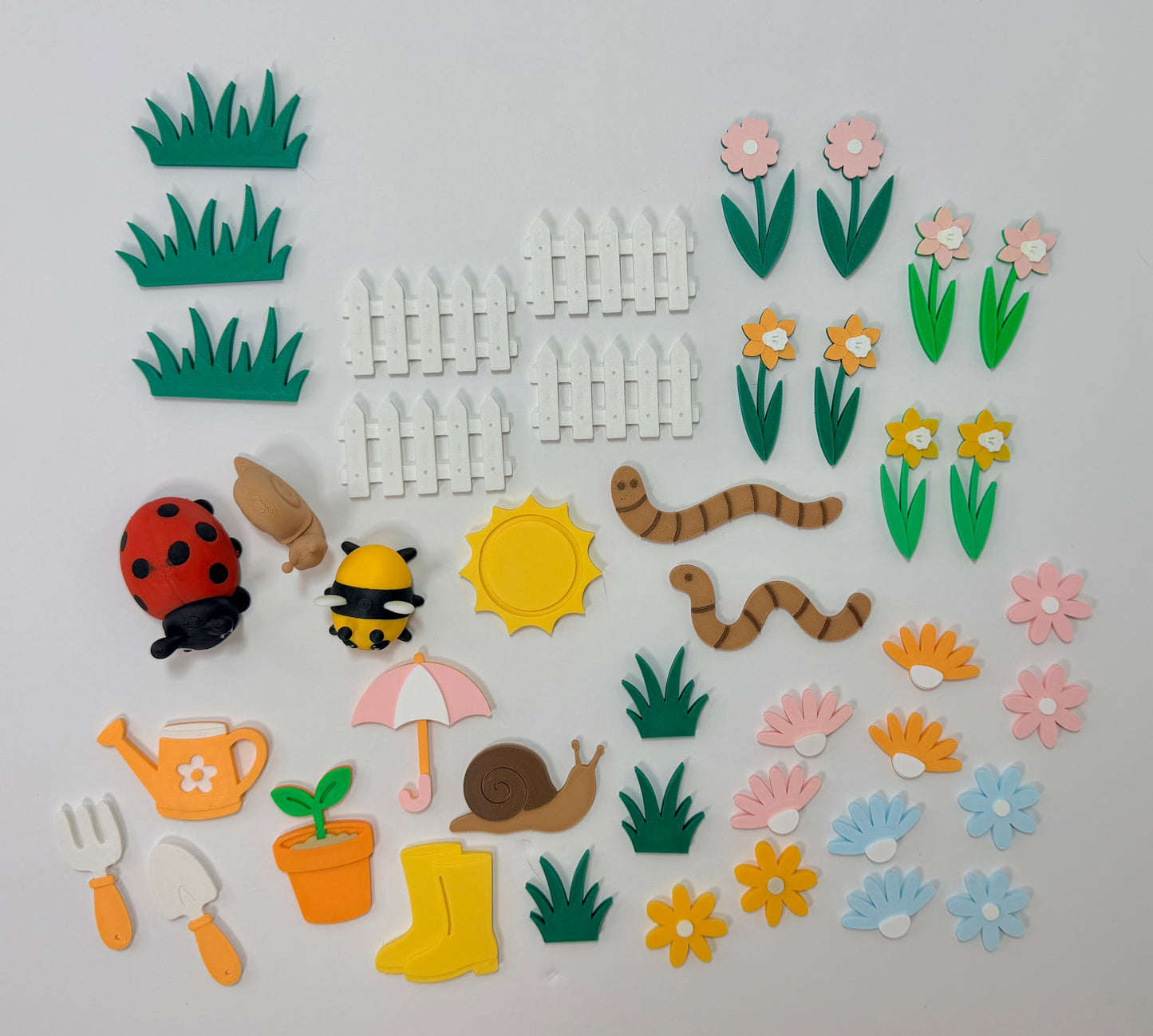 Spring Garden Small World Play Set