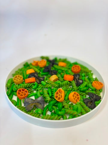 Pumpkin Patch Pasta Sensory Base