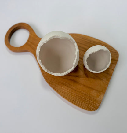 Hatched Dino Egg Bowls – Nesting Duo