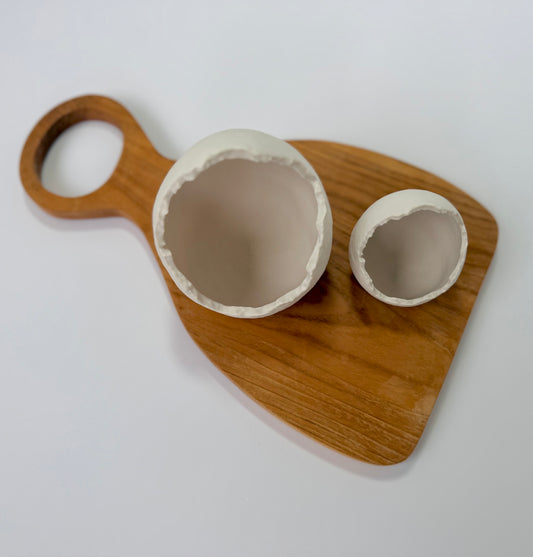 Hatched Dino Egg Bowls – Nesting Duo
