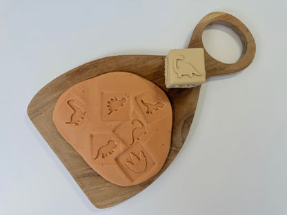 Prehistoric Prints Dinosaur Stamp Cube