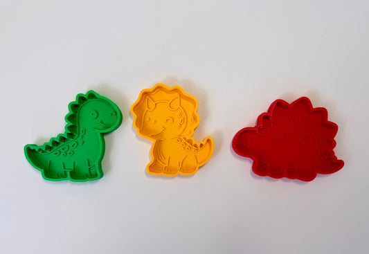 Dino Fill & Play Tray Trio