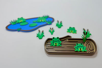 Five Speckled Frogs Play Set