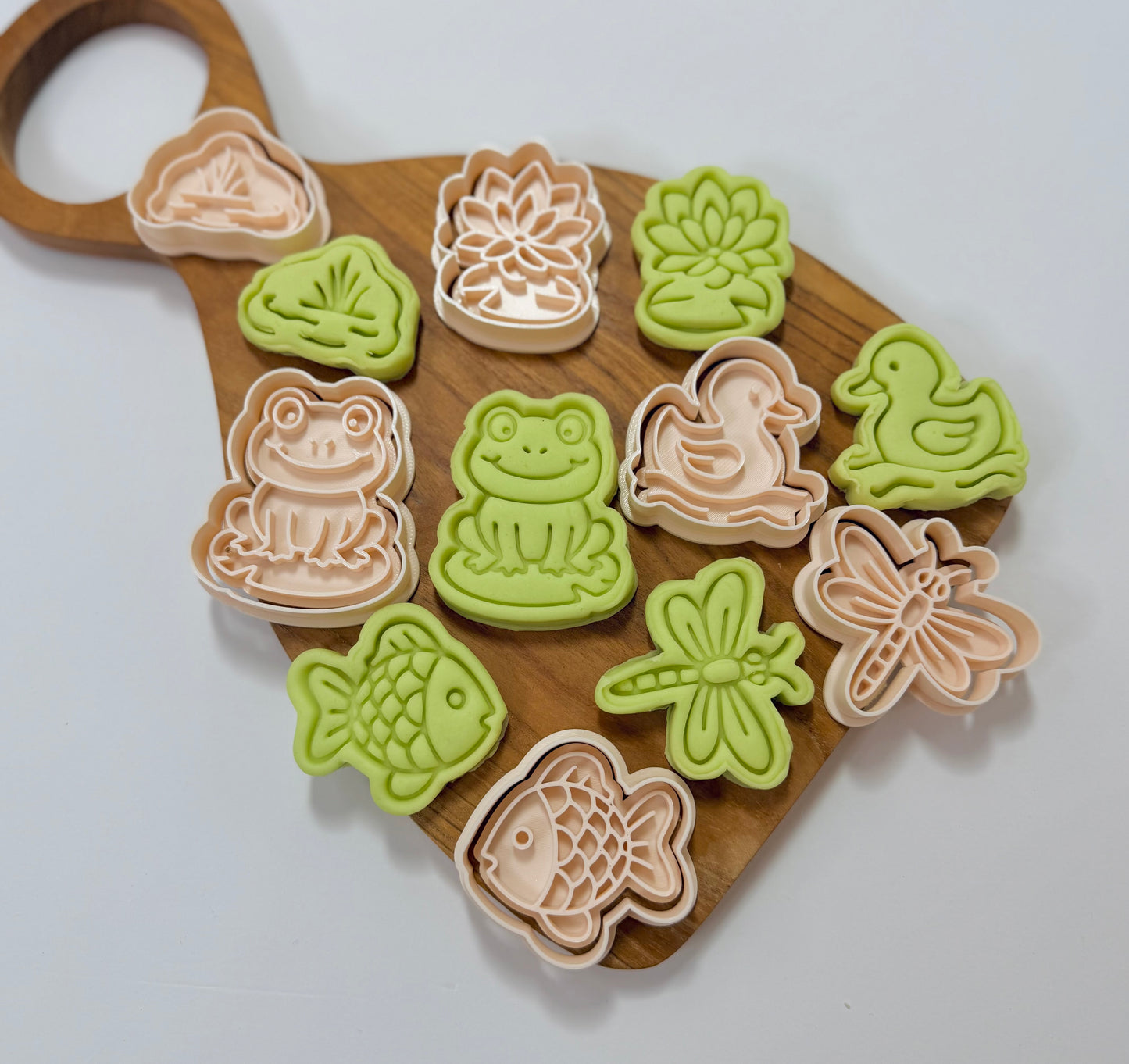 Puddle Pond Playdough Cutter Set