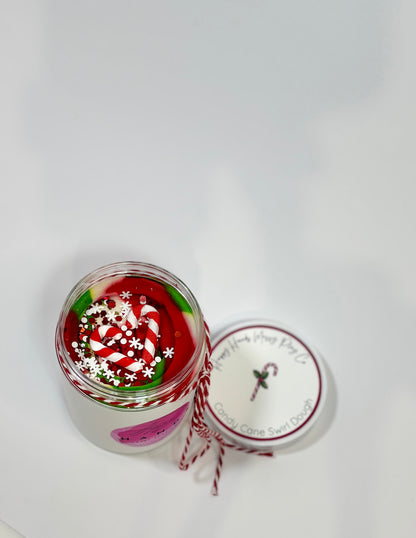 Candy Cane Swirl Dough