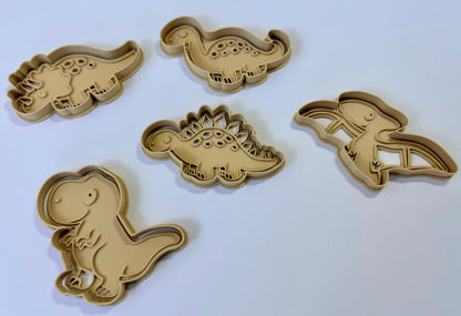 Little Explorers Dino Cutter & Stamp Set