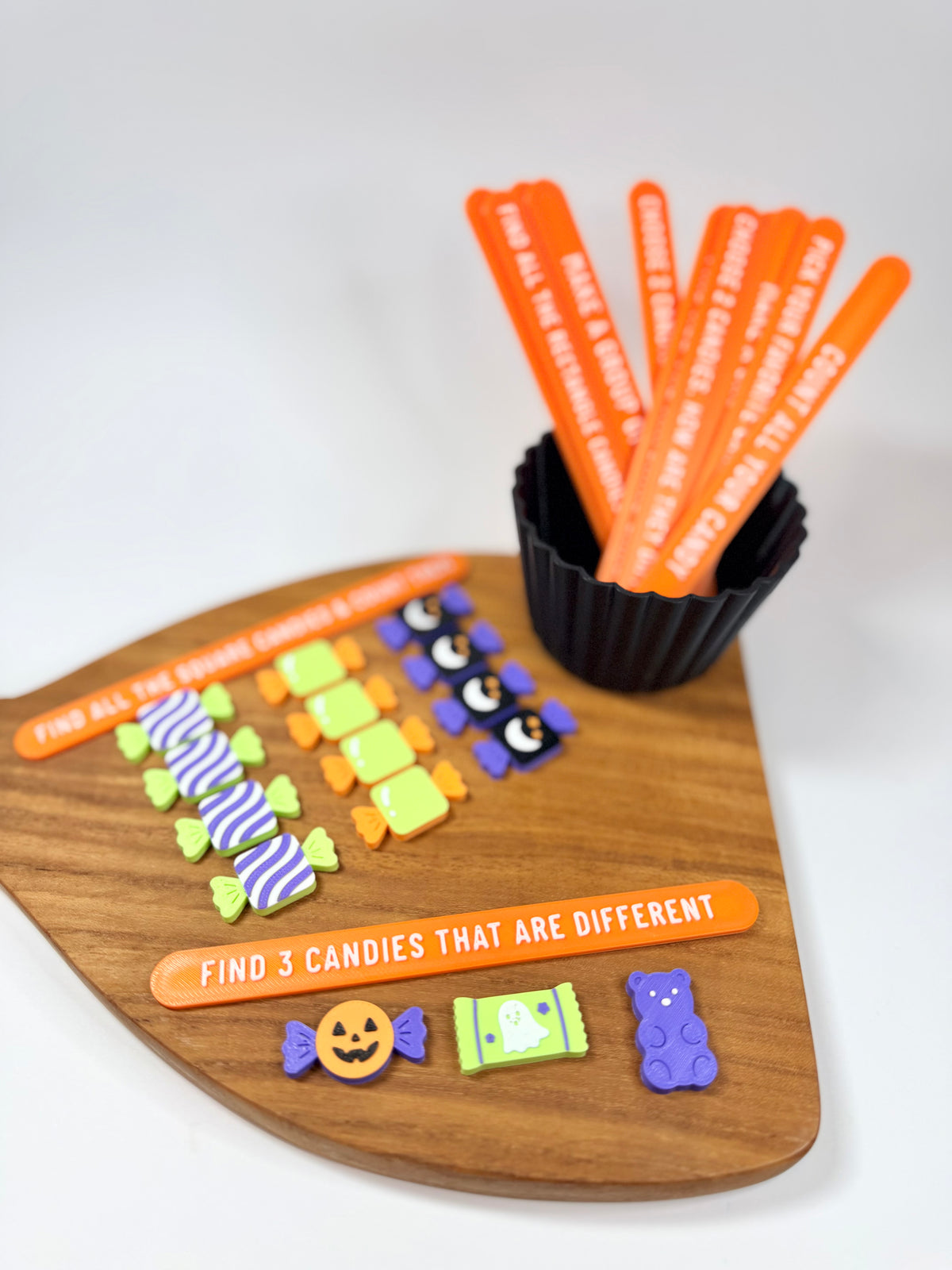 Trick-or-Treat Candy Counting & Sorting Set
