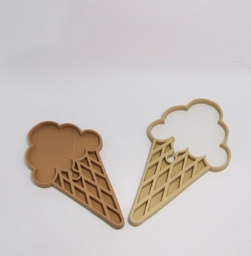Ice Cream Cone Sensory Tray