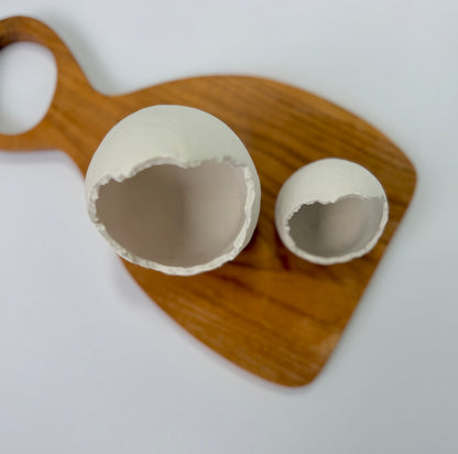 Hatched Dino Egg Bowls – Nesting Duo