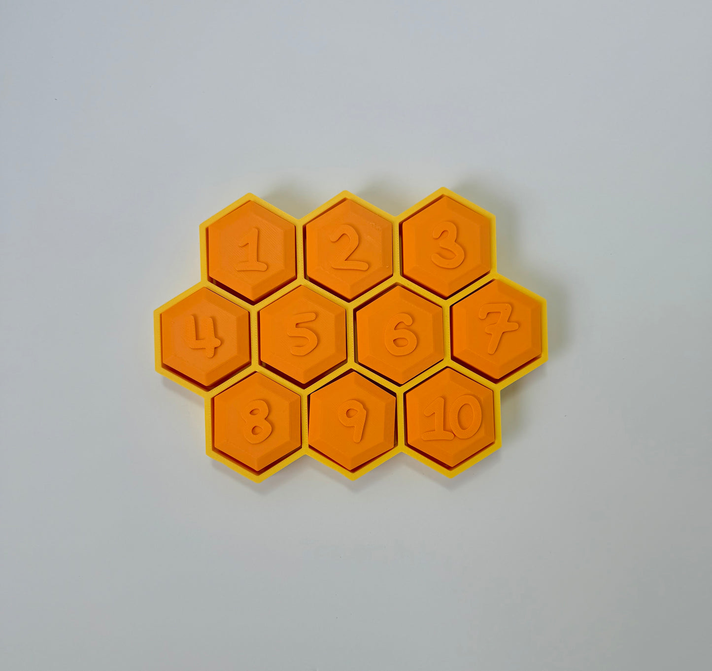Honeycomb Number Match Set 1–10