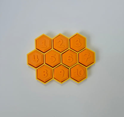 Honeycomb Number Match Set 1–10