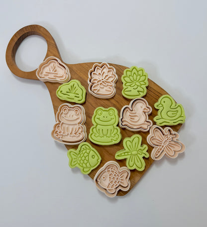 Puddle Pond Playdough Cutter Set