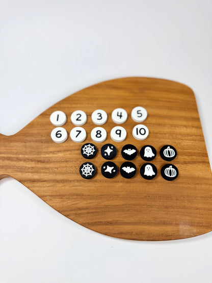 Halloween Number & Picture Counters