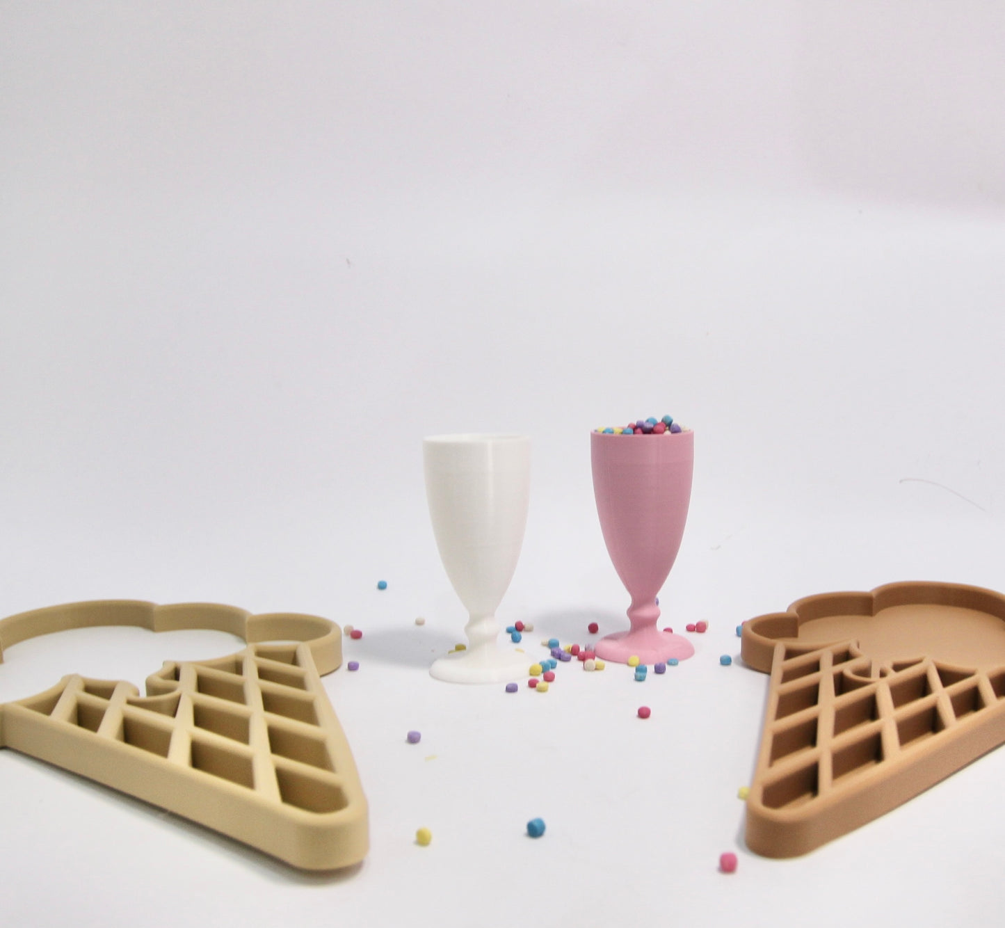 Ice Cream Cone Sensory Tray