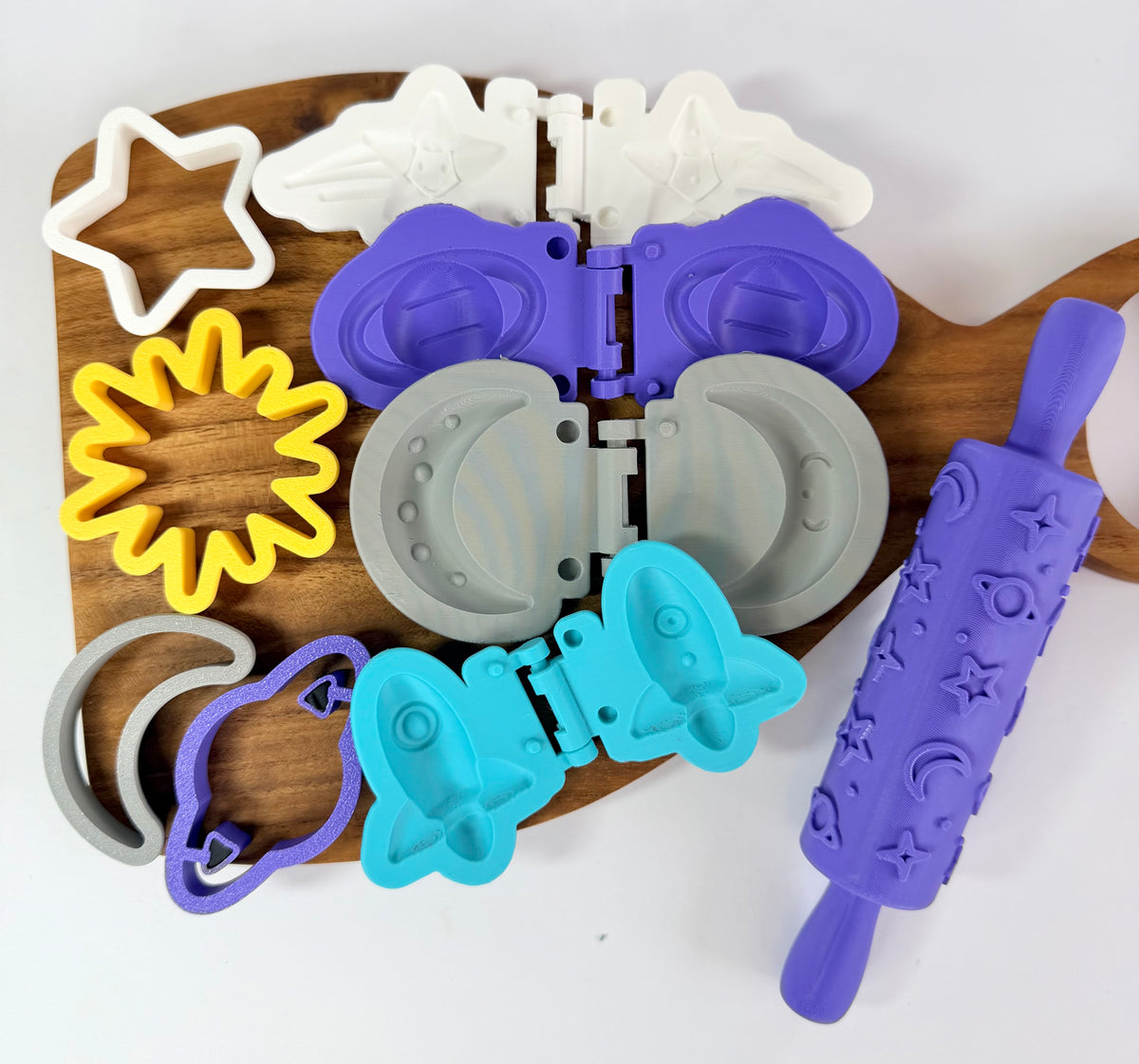 Space Playdough Tools Set