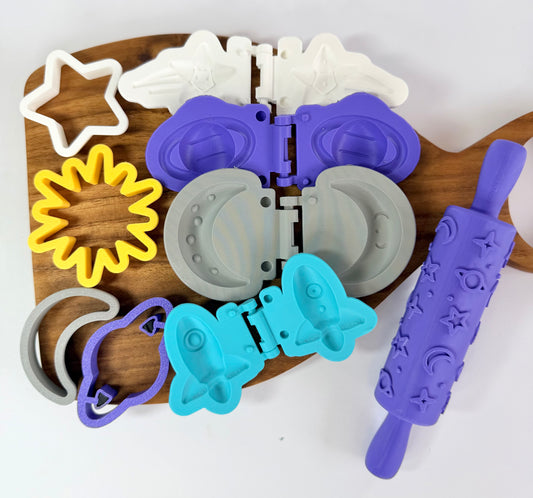 Space Playdough Tools Set