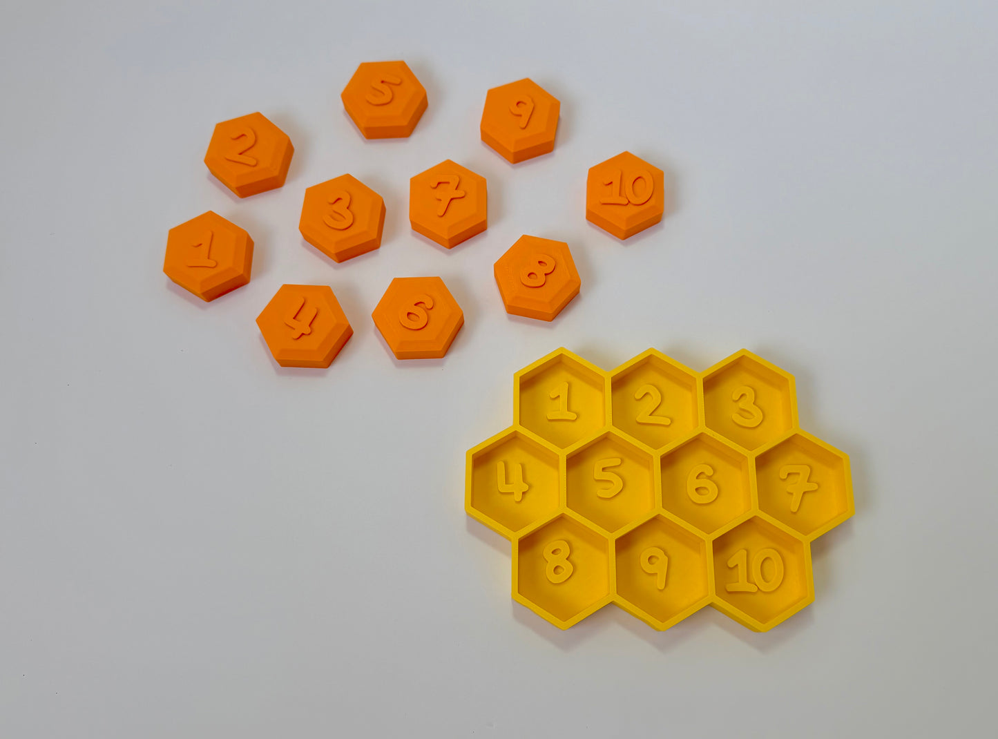 Honeycomb Number Match Set 1–10
